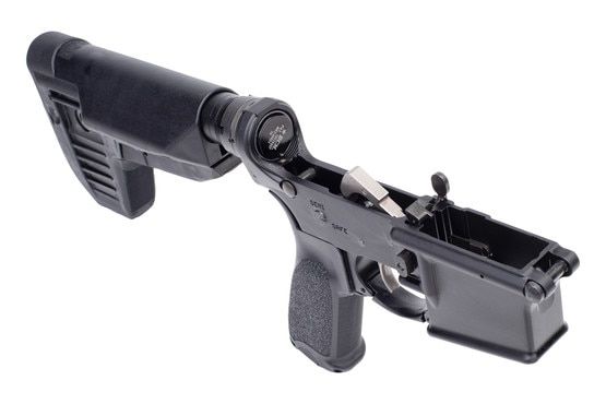 Bravo Company USA complete AR lower with MOD-1 SOPMOD stock in black